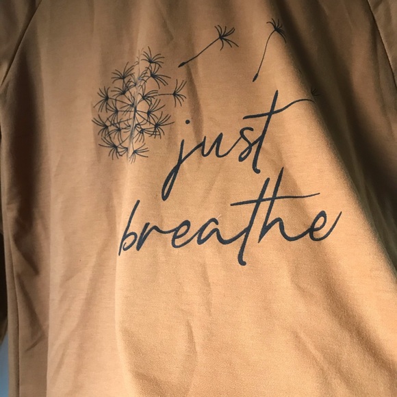 Just Breathe pullover - Picture 3 of 3
